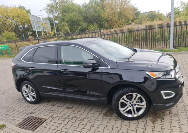 Ford EDGE cena 84900 przebieg: 130000, rok produkcji 2018 z Warszawa małe 191